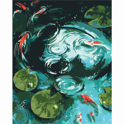 Товари для малювання - Картина за номерами Brushme Дзен (BS53579) Товари для малювання - Картина за номерами Brushme Дзен (BS53579)