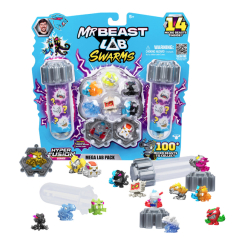 Фигурки персонажей - Игровой набор MrBeast Lab Лаборатория в пробирке Swarms 14 вид 1 (124300)