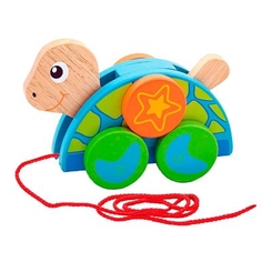 Развивающие игрушки - Каталка Viga Toys Черепаха (50080)