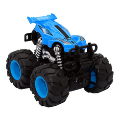 Транспорт і спецтехніка - Позашляховик Funky Toys F1 з подвійною фрикцією 1:64 синій (FT61036)