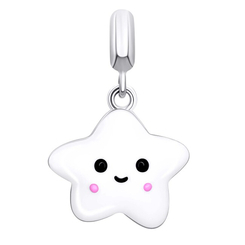 Ювелірні прикраси - Кулон UmaUmi Magic Seven біла зірка (2210000005181)