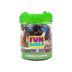 Фигурки животных - Игровой мини набор Fun Banka Домашние животные (320386-UA)