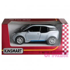 Транспорт і спецтехніка - Іграшка машинка металева інерційна Kinsmart BMW I3 (KT5380W)