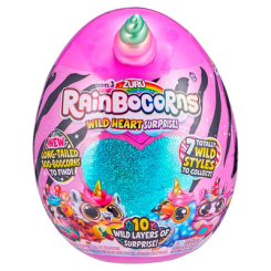 Мягкие животные - Мягкая игрушка-сюрприз Rainbocorns Wild heart Реинбокорн-A S3 (9215A)