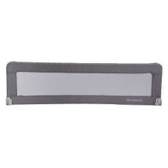 Манежи - Защитный бортик для кроватки Velano Wolli light grey (46167)