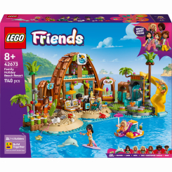 Конструкторы LEGO - Конструктор LEGO Friends Пляжный курорт для семейного отдыха (42673) Конструкторы LEGO - Конструктор LEGO Friends Пляжный курорт для семейного отдыха (42673)