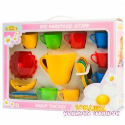 Детские кухни и бытовая техника - Набор детской посуды Tigres Ромашка (39131) Детские кухни и бытовая техника - Набор детской посуды Tigres Ромашка (39131)