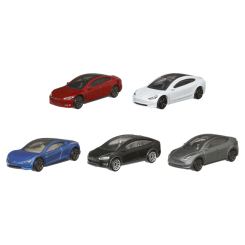 Автомодели - Машинки Matchbox Tesla 20 Anniversary 20e Anniversaire 5 штук (С1817/HVT63)