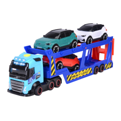 Транспорт і спецтехніка - Автотранспортер ​Dickie Toys 3 машинки (3747017)