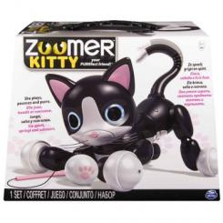 Фигурки животных - Интерактивная игрушка Zoomer Kitty Spin Master (SM14409)