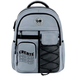 Рюкзаки та сумки - Рюкзак GoPack Education Teens сірий (GO26-184L-2)