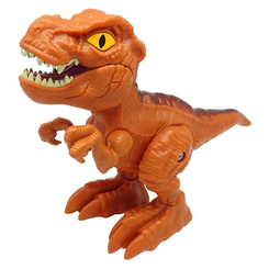 Фигурки животных - Фигурка Dragon-I Джуниор Мегазавр Моя первая прогулка T-Rex оранжевый (16953/16953-1)
