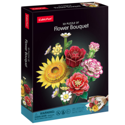 3D-пазли - Тривимірний пазл CubicFun Букет квітів Весняний (P867h) 3D-пазли - Тривимірний пазл CubicFun Букет квітів Весняний (P867h)