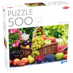 Пазли - Пазл Tactic Кошик з фруктами 500 елементів (59224) Пазли - Пазл Tactic Кошик з фруктами 500 елементів (59224)