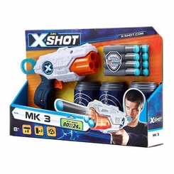 Игрушечное оружие - Скорострельный бластер X-Shot Excel MK 3 (36119Z)