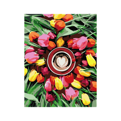Товары для рисования - Картина по номерам Rosa Start Утренние тюльпаны 35 х 45 см (N00013655)