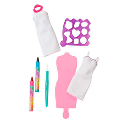 Одежда и аксессуары - Игровой набор Стиль акварель Barbie розово-голубой (DWK52/DMC08)
