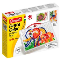 Мозаика - Игрушка-мозаика Quercetti Fanta color 270 элементов (0952-Q)