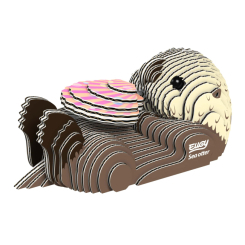 3D-пазли - 3D пазл Eugy Зоопарк Морська видра (XEG-060)