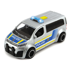 Транспорт и спецтехника - Машинка Dickie Toys SOS микроавтобус полиции Citroen 1:32 с эффектами 15 см (3712014-1)