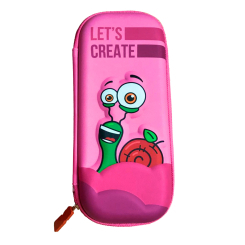 Пеналы и кошельки - Пенал с 3D элементами Bob Snail розовый (4820219348214)