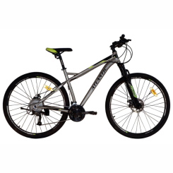 Велосипеды - Велосипед Atlantic Rekon FX 27.5'' M/17'' Grey/Lime (5060948060868)