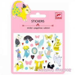 Наборы для творчества - Набор наклеек с блестками Djeco Кошки (DJ09775) Наборы для творчества - Набор наклеек с блестками Djeco Кошки (DJ09775)