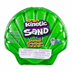 Набори для ліплення - Кінетичний пісок Kinetic Sand Зелена мушля (71482G)