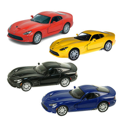 Колекційні автомоделі - Машина металева інерційна SRT Viper GTS Kinsmart (KT5363W)