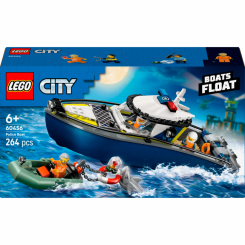 Конструктори LEGO - Конструктор LEGO City Переслідування на поліцейському катері (60456)
