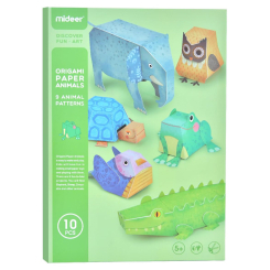 Набори для творчості - Набір для створення оригамі Mideer Тварини (MD4082)
