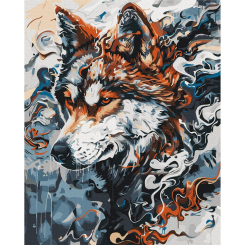 Товары для рисования - Картина по номерам Brushme Дух леса (BS53928)