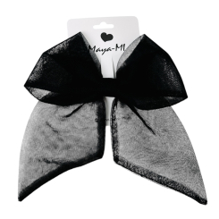 Біжутерія та аксесуари - Заколка Мауа-МІ Бантик Невагомість чорний (0199-0147-6-1)