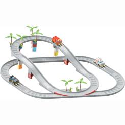 Автотреки - Ігровий набір Zipp toys Автотрек Міські служби порятунку 4 (532.00.58)