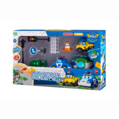 Трансформери - Ігровий набір Robocar Poli GoGo Міська серія (ZR-912)