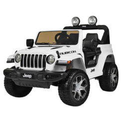 Електромобілі - Електромобіль Bambi Racer Jeep білий (M 4176EBLR-1)