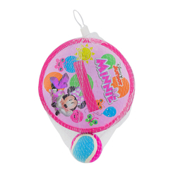 Спортивные активные игры - Тарелка с шаром-липучкой Disney Минни Маус 19 см (LT1029)