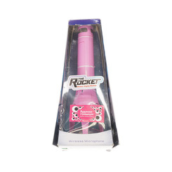 Уцененные игрушки - Уценка! 529419(2)_51014 Микрофон караоке розовый The Rocket