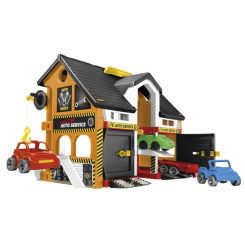 Автотреки, паркинги и гаражи - Игровой набор Wader Дом авто-сервис (25470)