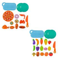 Детские кухни и бытовая техника - Игровой набор Shantou Jinxing Продукты в чемодане в ассортименте (CK115)