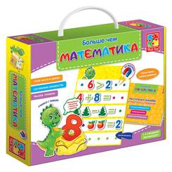 Настільні ігри - Настільна гра Більше ніж Математика Vladi Toys (VT2801-06)
