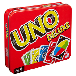 Настольные игры - Настольная игра Mattel Games Uno Делюкс (K0888)