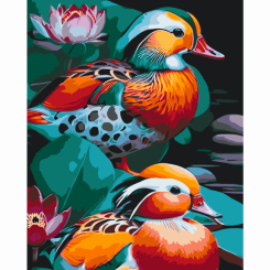 Товары для рисования - Картина по номерам Art Craft Утки мандаринки 40 х 50 см (11717-AC)