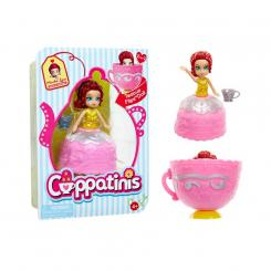 Куклы - Кукла Cuppatinis S1 Лиза Мокко Cupcake Surprise 10 см с аксессуаром (46743)