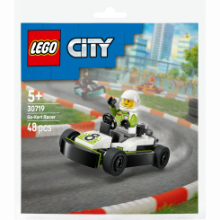 Конструктори LEGO - Конструктор LEGO City Гонщик на картингу (30719) Конструктори LEGO - Конструктор LEGO City Гонщик на картингу (30719)