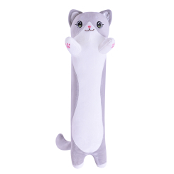 Подушки - Подушка Shantou Jinxing Кот Батон серый 80 см (E1016/2)