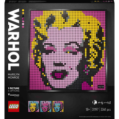 Мозаика - Конструктор LEGO Art Мерлин Монро Энди Уорхола (31197)