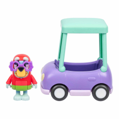 Фигурки персонажей - Игровой набор Bluey Транспорт Granny car and Janet (125382)