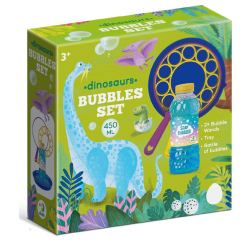 Мильні бульбашки - Набір мильних бульбашок DoDo Динозаври 450 мл (500119)