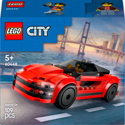 Конструктори LEGO - Конструктор LEGO City Червоний спортивний автомобіль (60448) Конструктори LEGO - Конструктор LEGO City Червоний спортивний автомобіль (60448)
